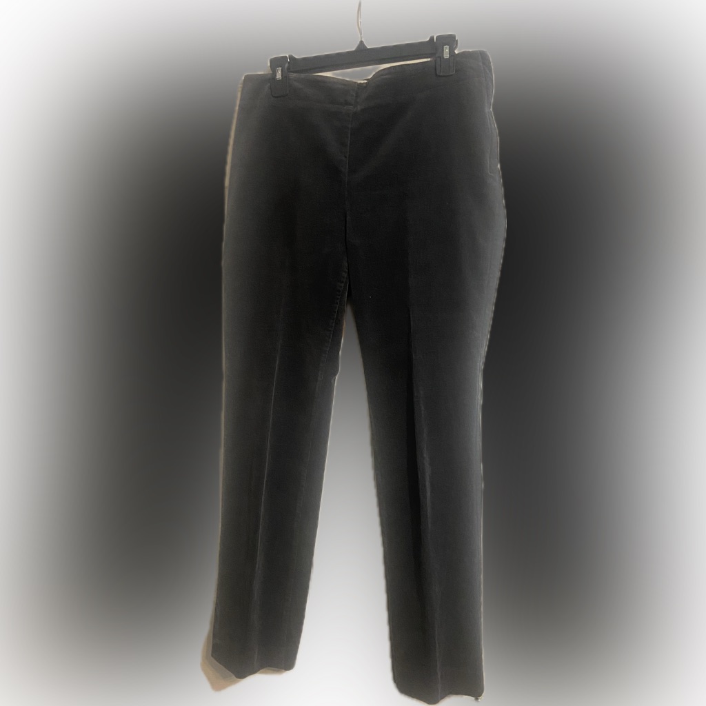 Talbot Sz 6 Women’s Charcoal Grey Soft Corduroy Pants